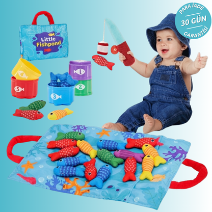 22 Parça Montessori Balık Tutma Seti